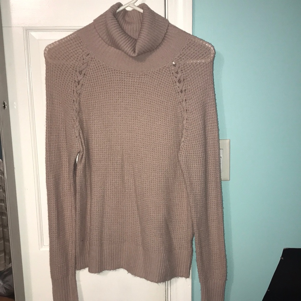 Braided Turtleneck